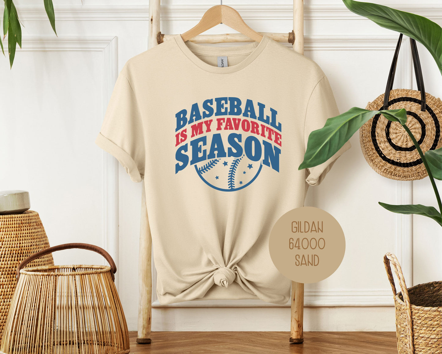 Baseball is My Favorite Season Shirt