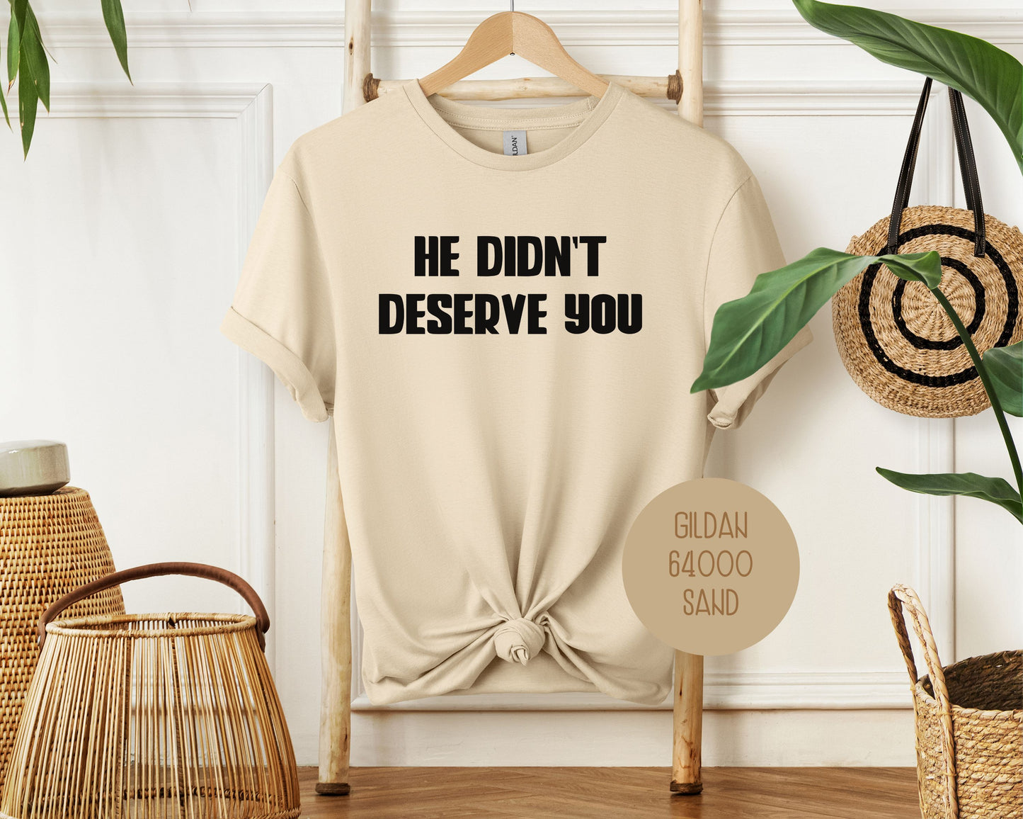 He Didn't Deserve You Divorce Party Shirt