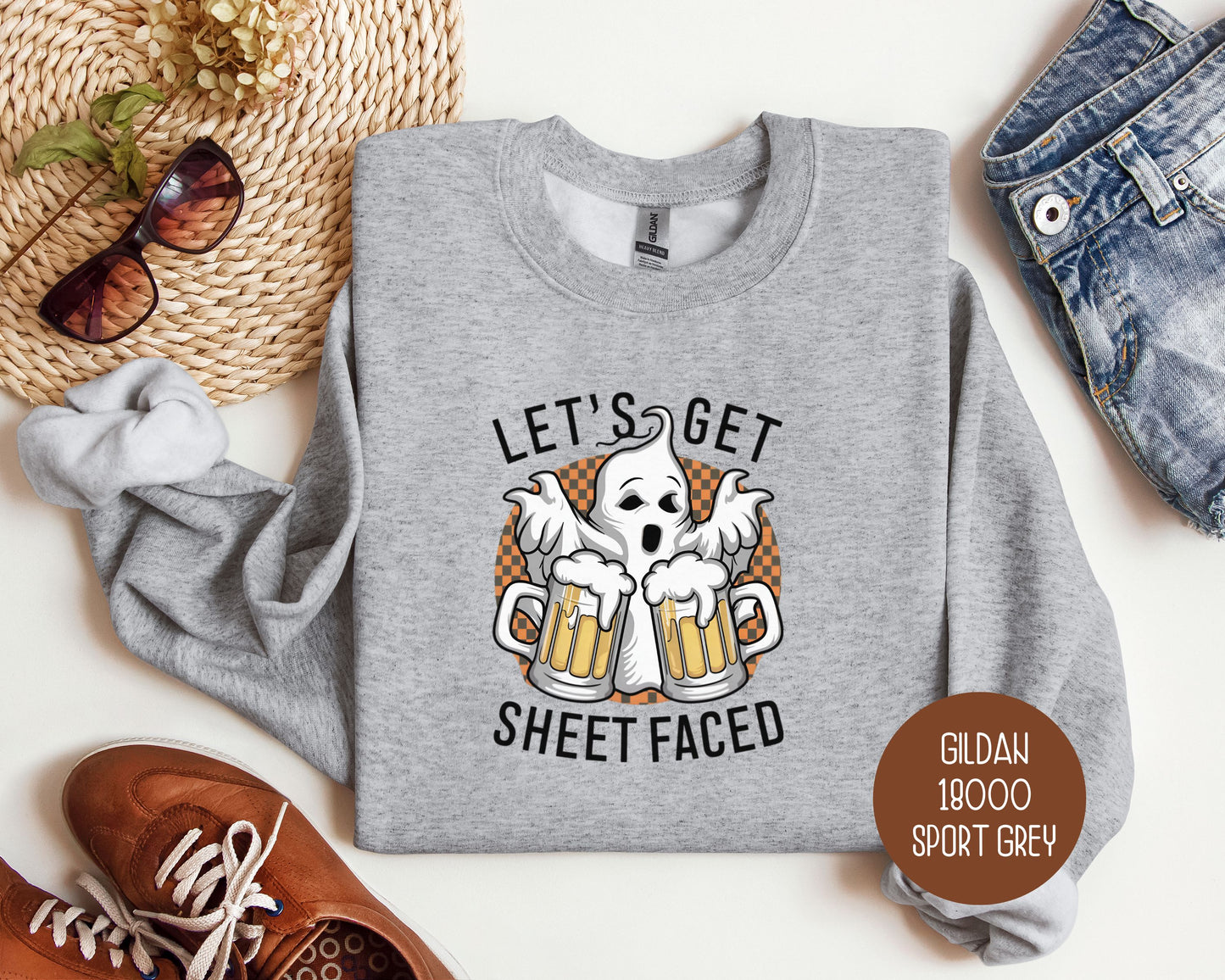Let's Get Sheet Faced Sweatshirt
