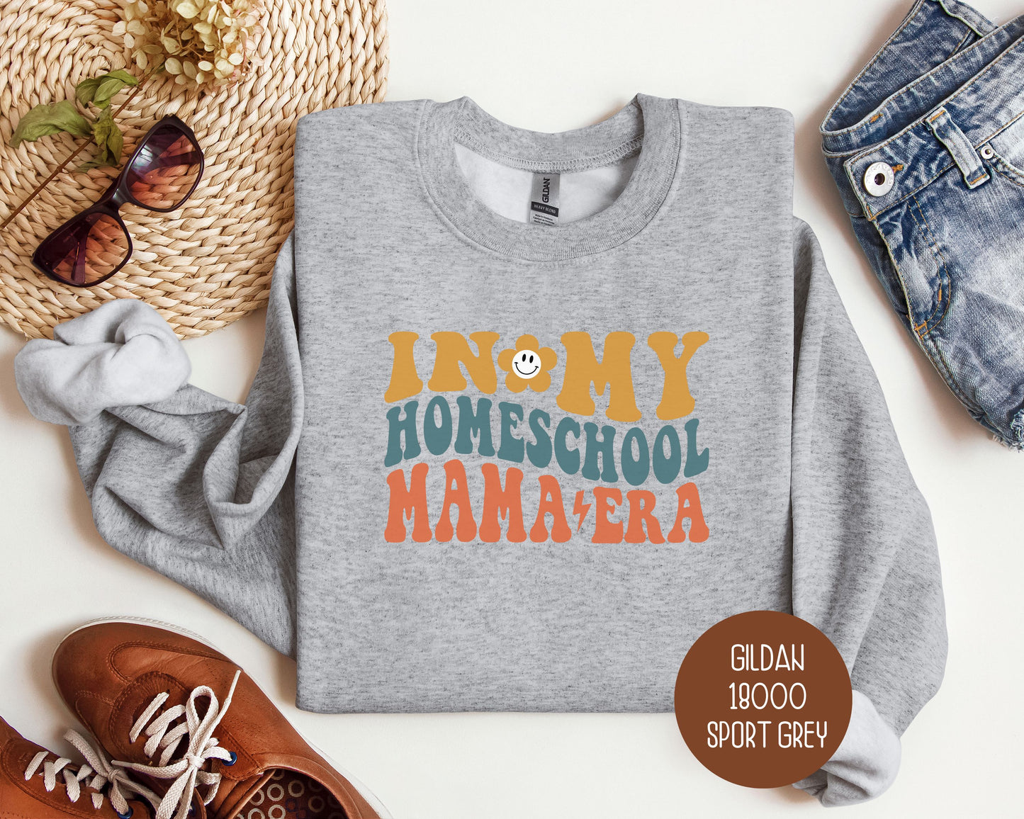 In My Homeschool Mama Era Sweatshirt
