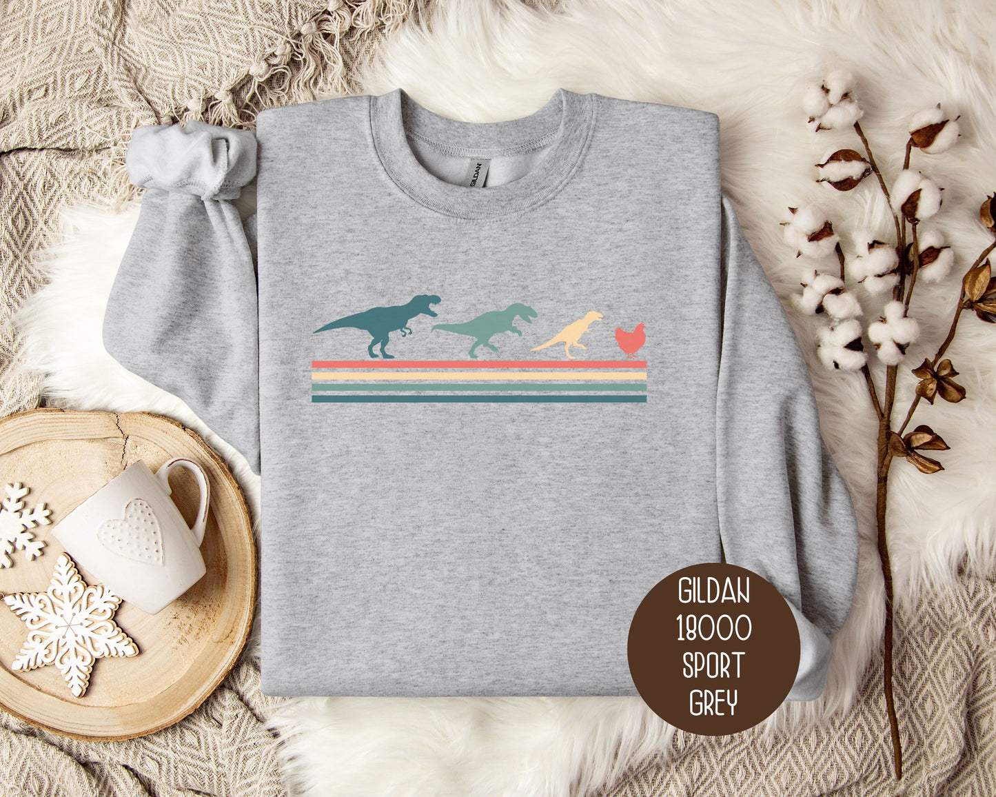 Tiny Raptors Chicken Sweatshirt