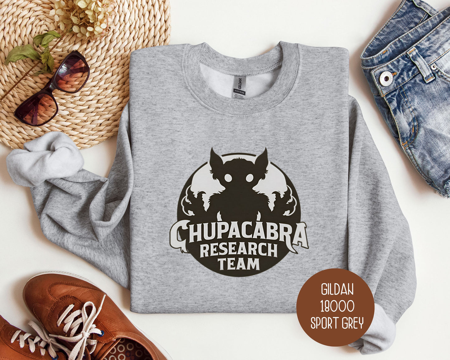Chupacabra Research Team Sweatshirt