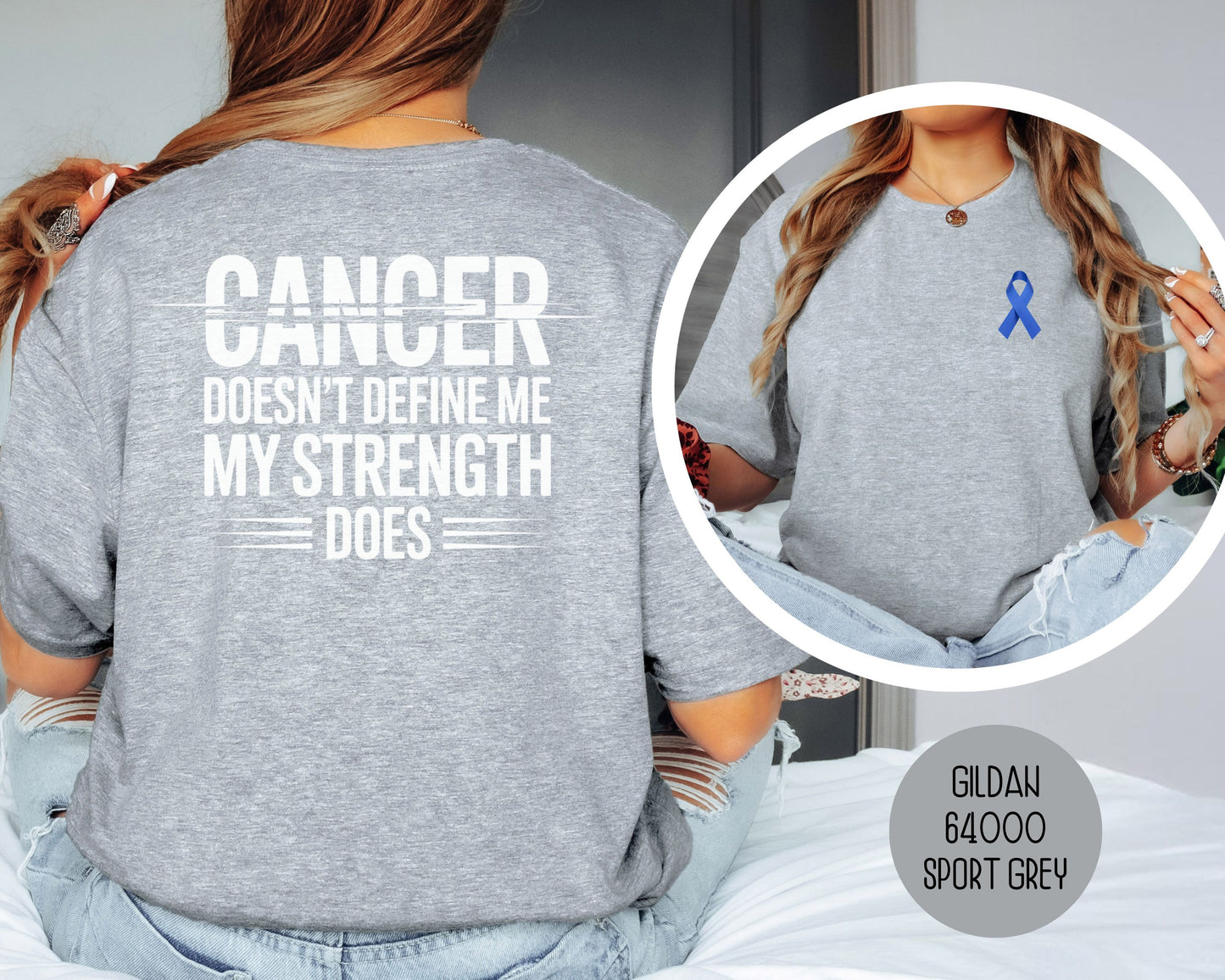 Cancer Doesn't Define Me My Strength Does Shirt