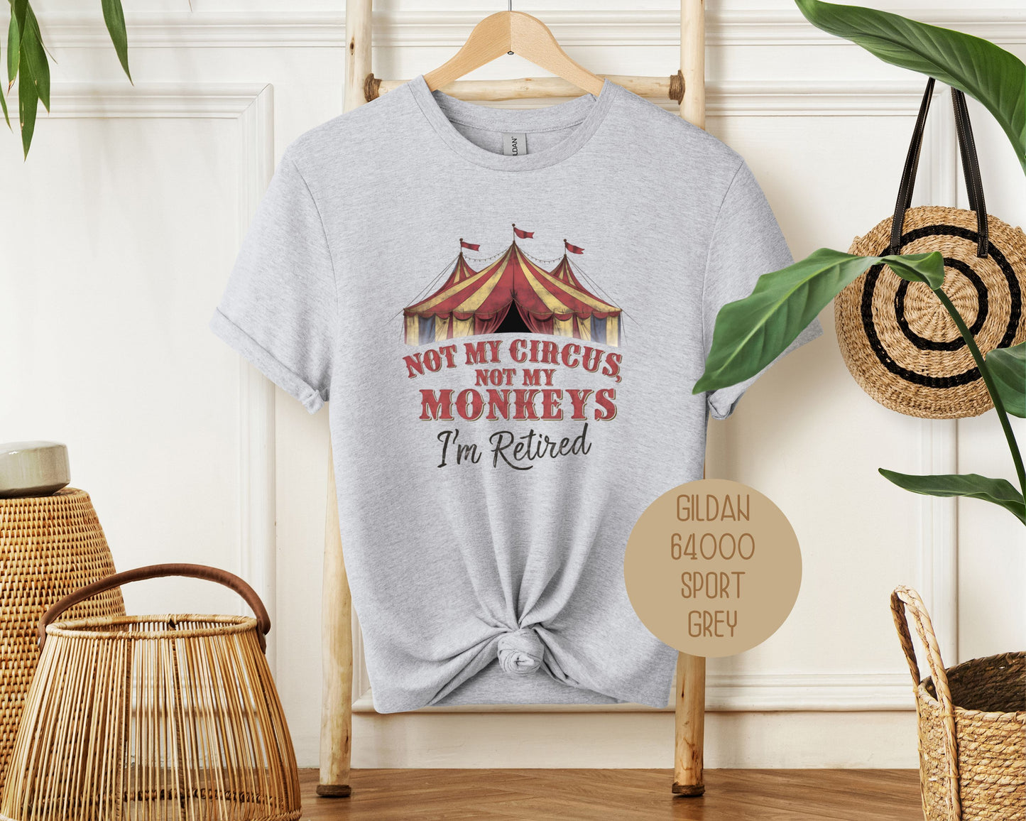 Not My Circus Not My Monkeys Shirt