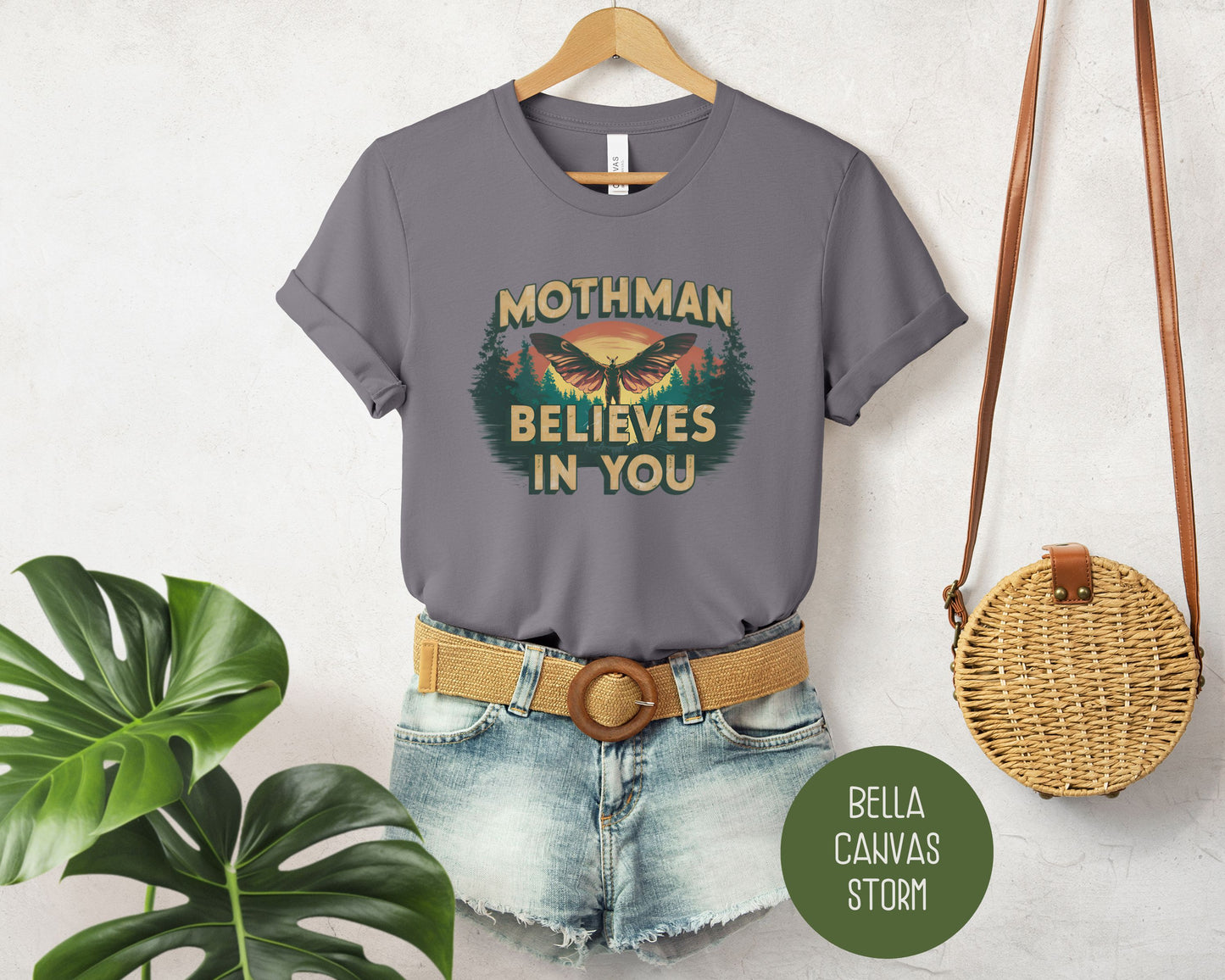 Mothman Believes in You Shirt
