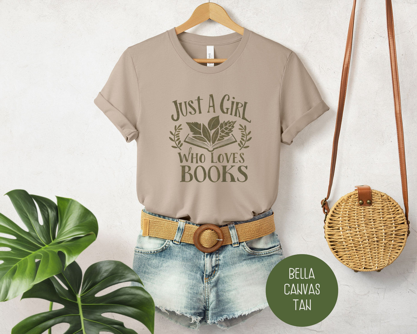 Just a Girl Who Loves Books Shirt