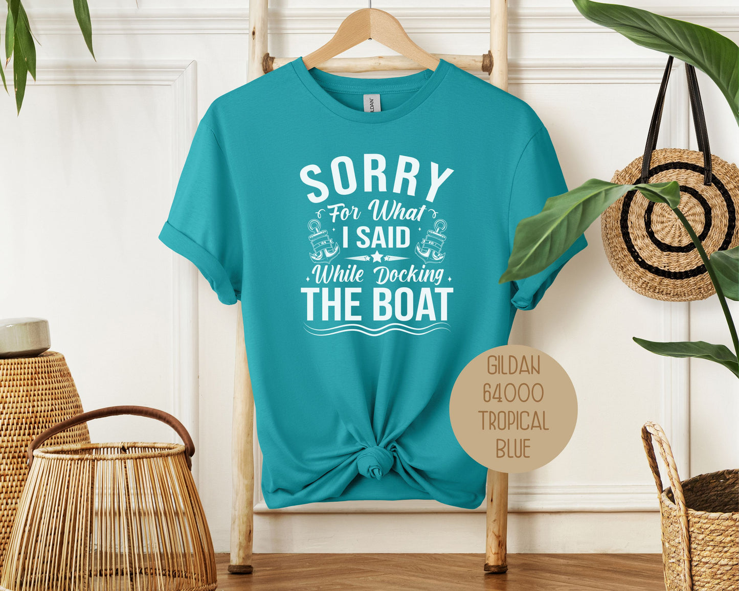 Sorry for What I Said While Docking the Boat Shirt
