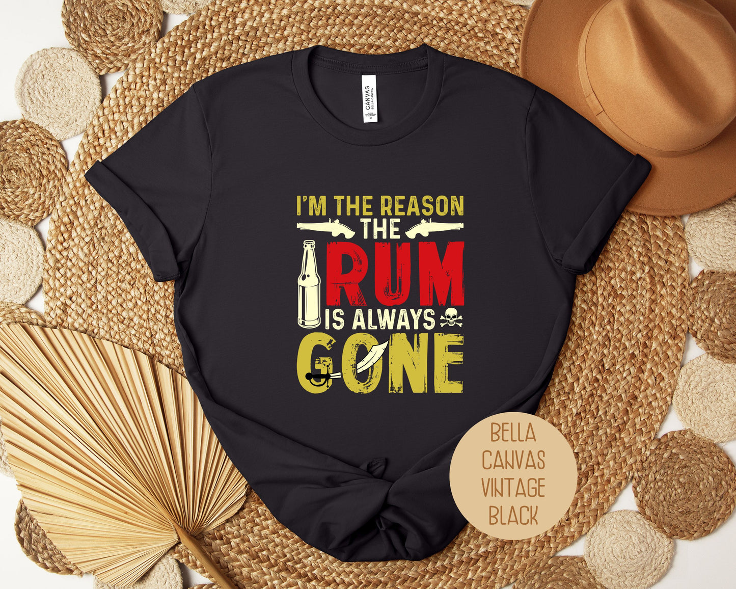 I'm The Reason the Rum is Always Gone Shirt