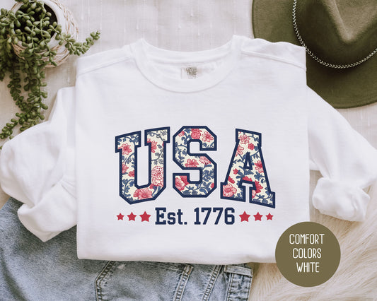 USA Comfort Colors Sweatshirt