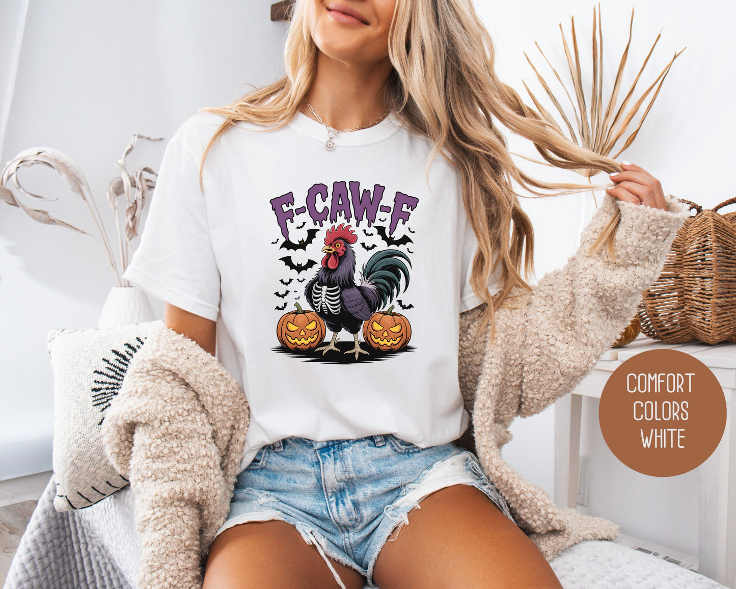 F-Caw-F Chicken Comfort Colors Shirt
