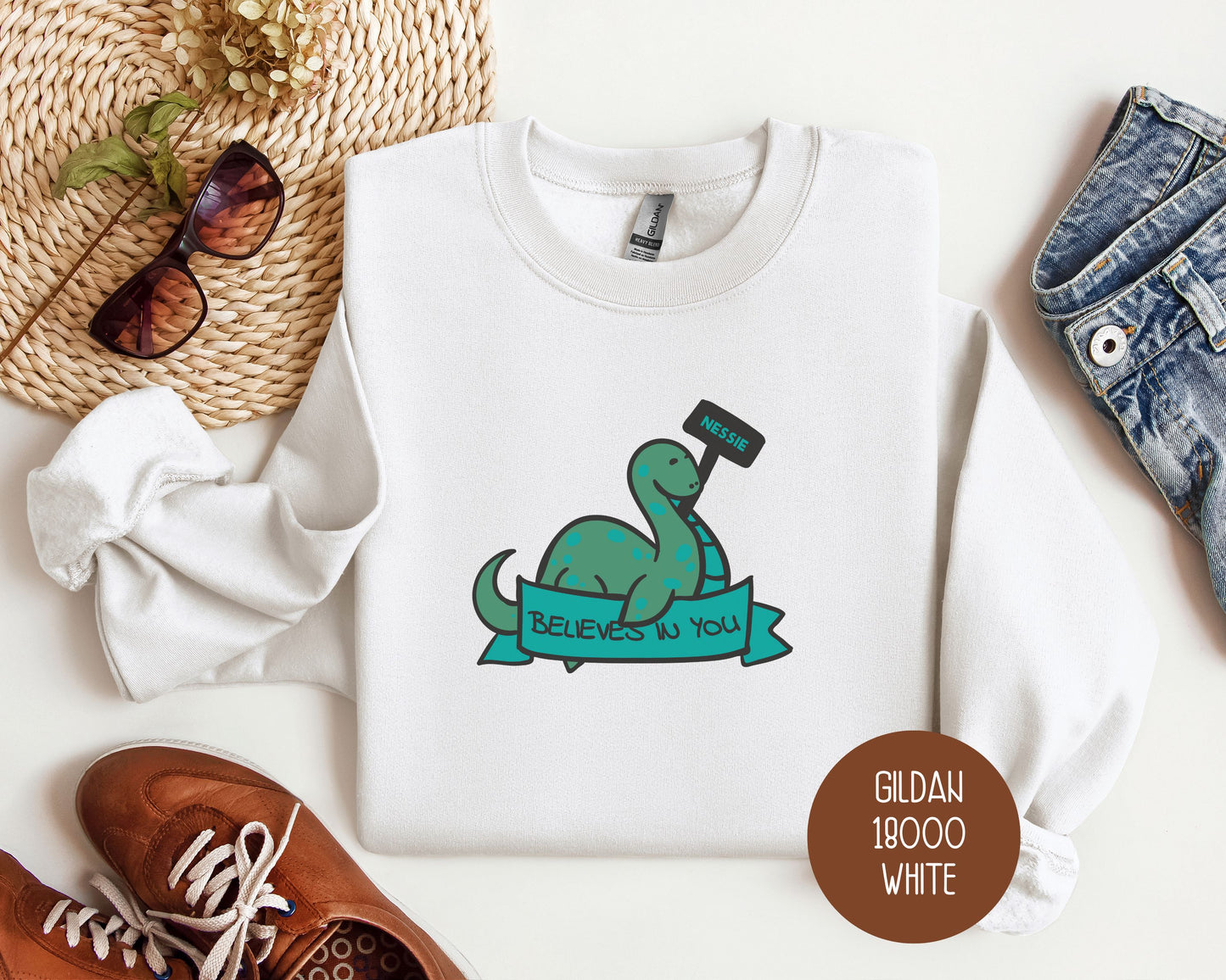 Nessie Believes in You Sweatshirt