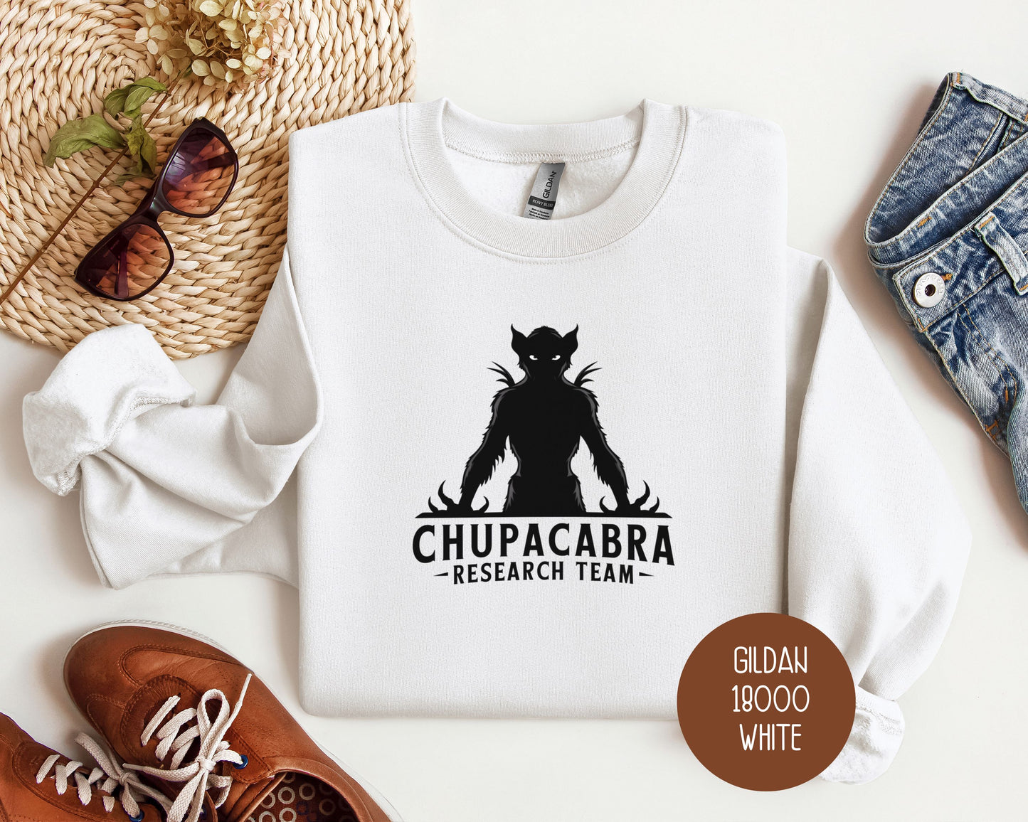 Chupacabra Research Team Sweatshirt