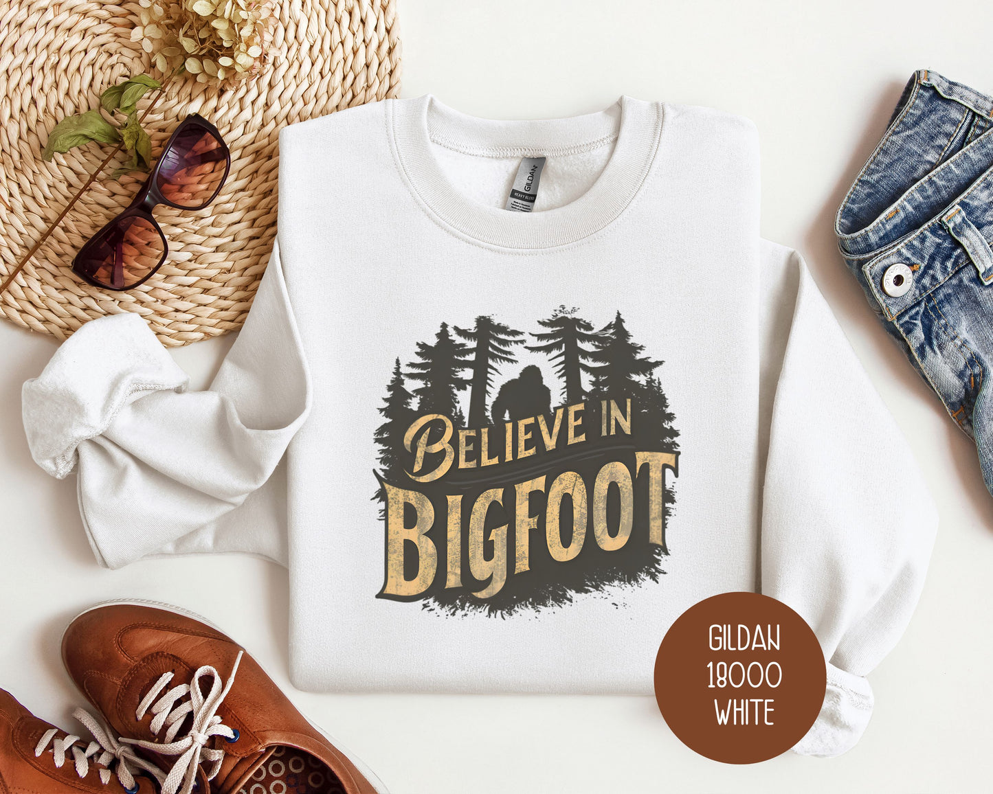I Believe in Bigfoot Sweatshirt