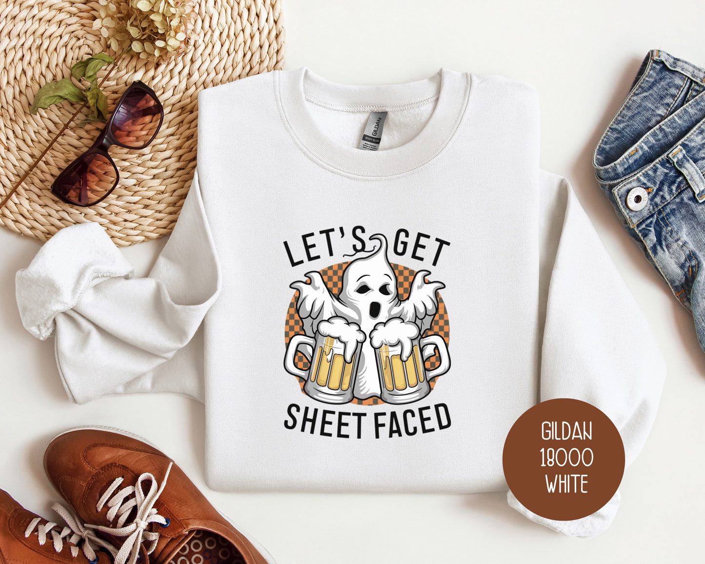 Let's Get Sheet Faced Sweatshirt