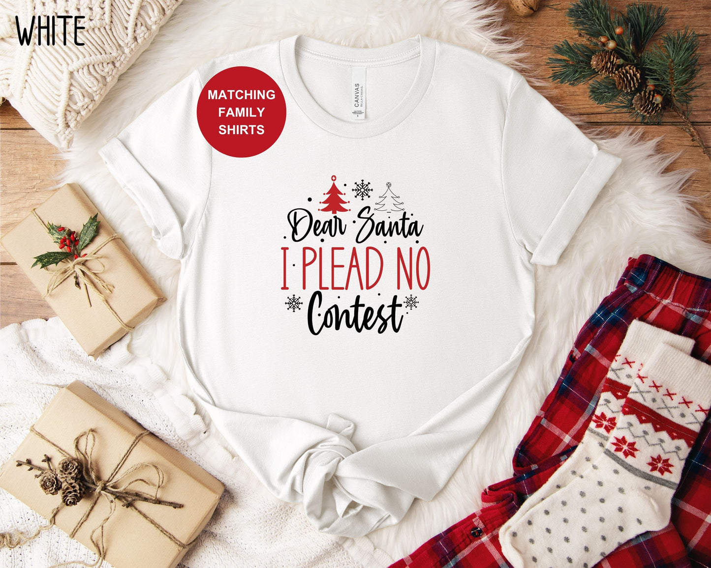 Dear Santa I Plead No Contest Shirt