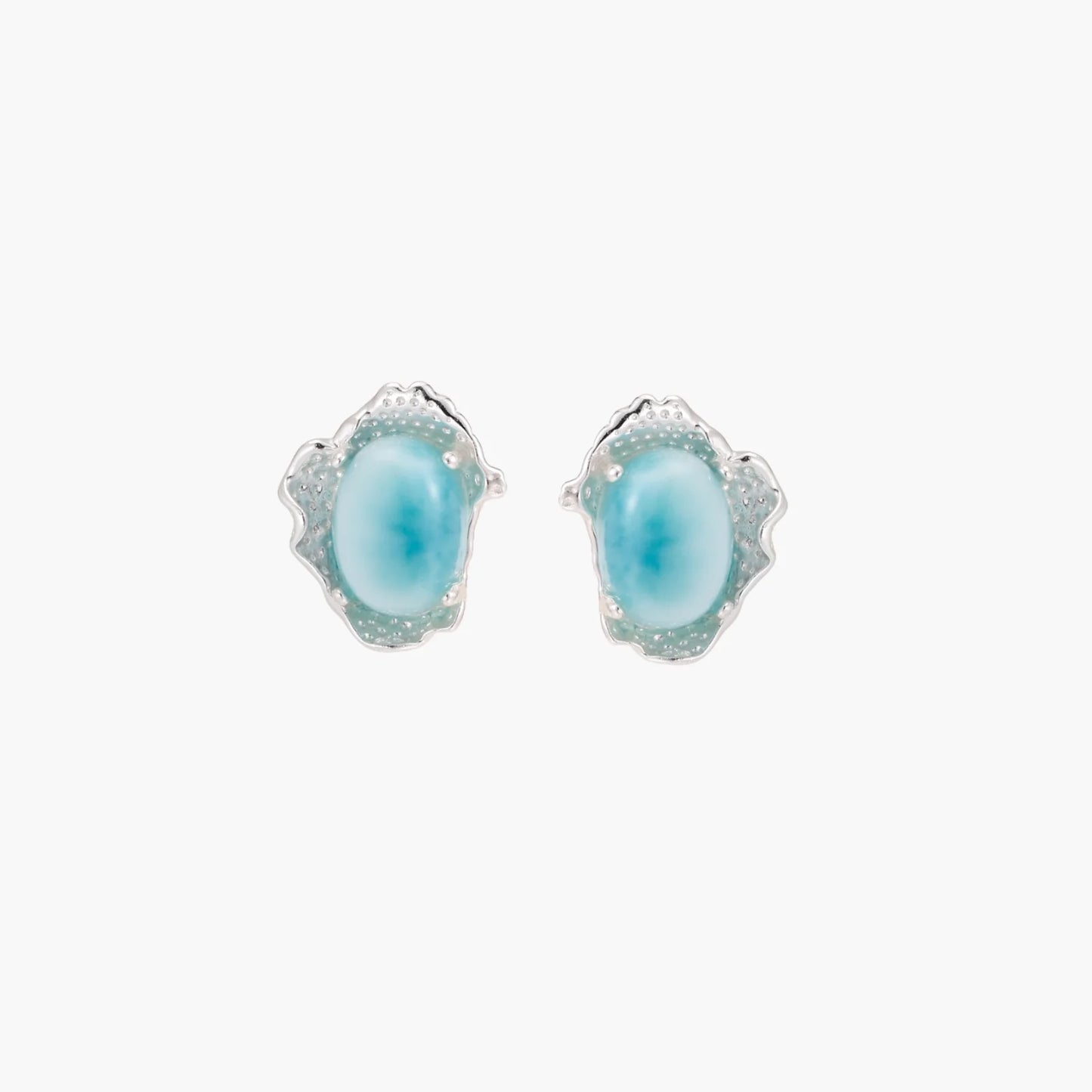 Larimar Dreams Studs