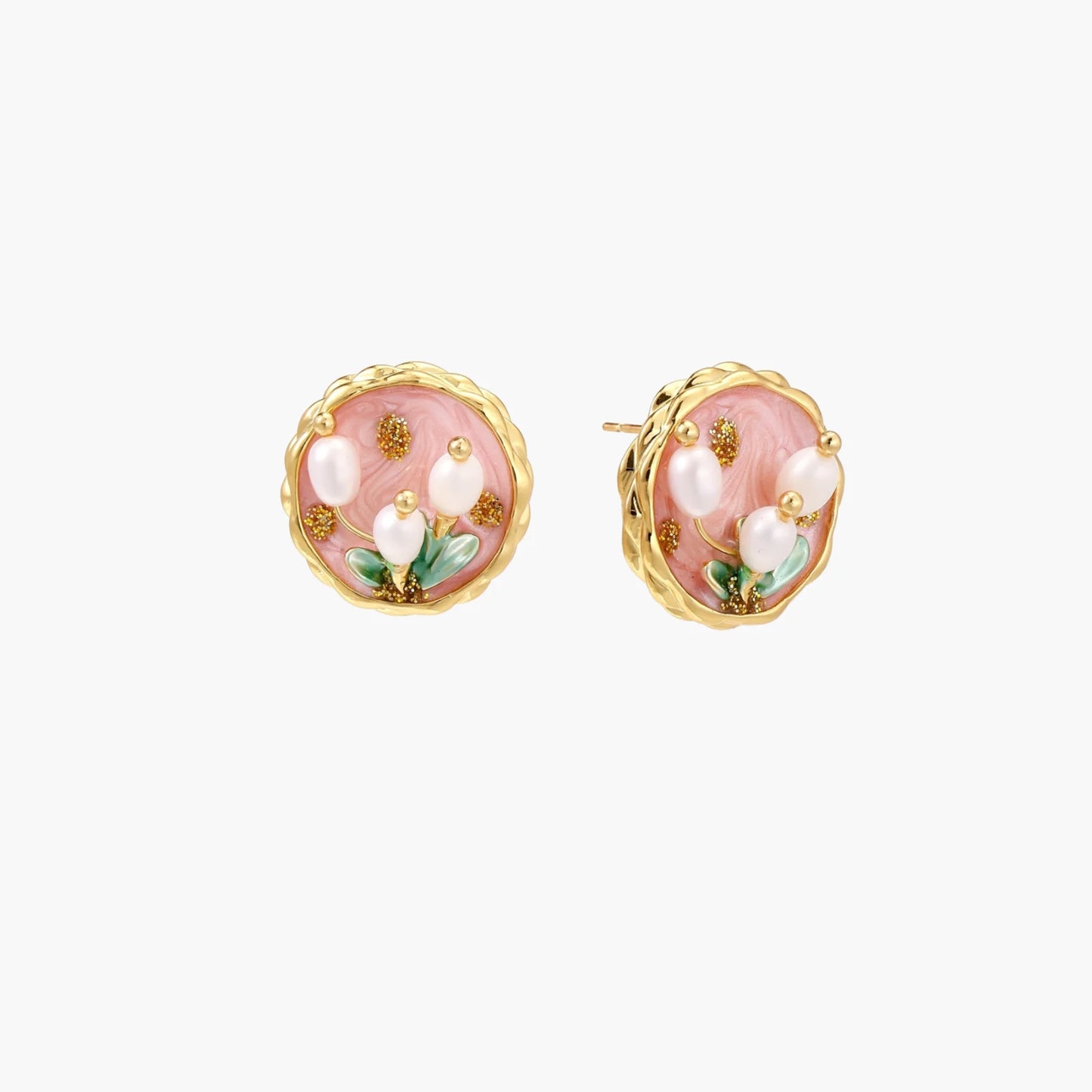Garden Pearl Studs