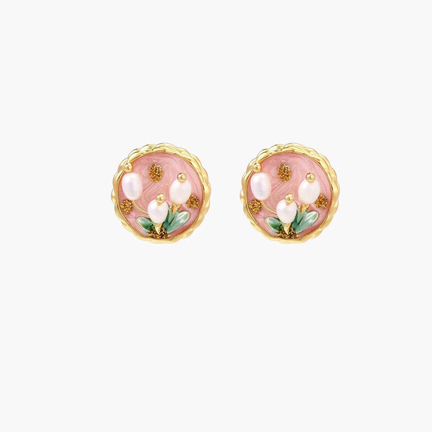 Garden Pearl Studs