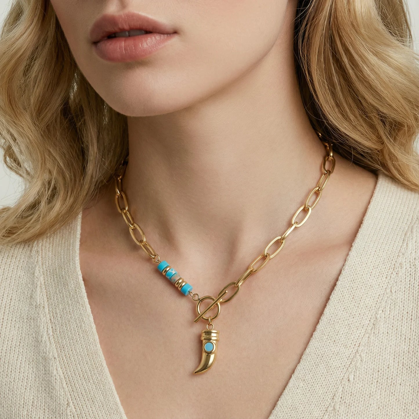 Guardian Tusk Necklace