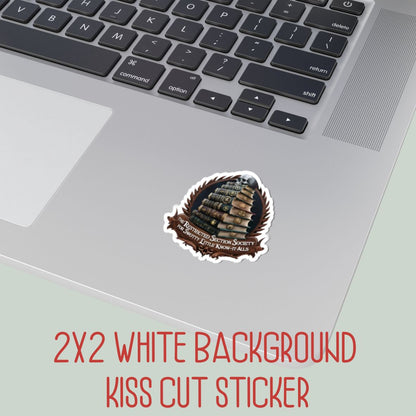 Restricted Section Society Vinyl Kiss Cut Sticker