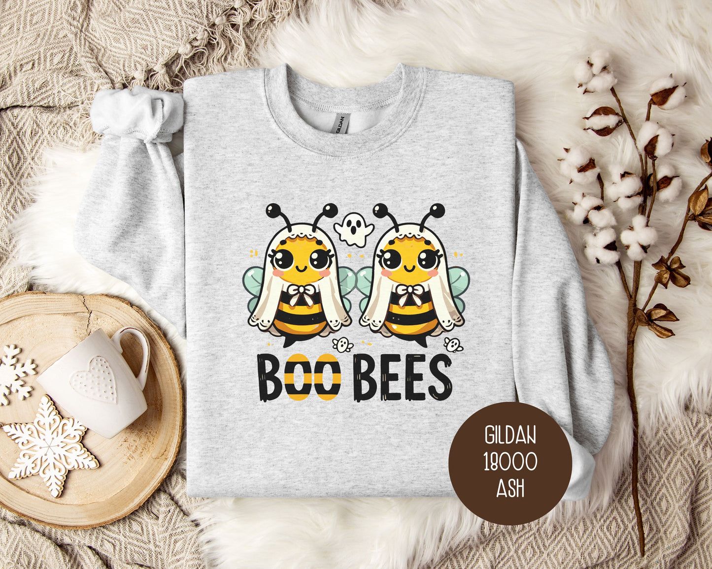 Boo Bees Cancer Awareness Sweatshirt