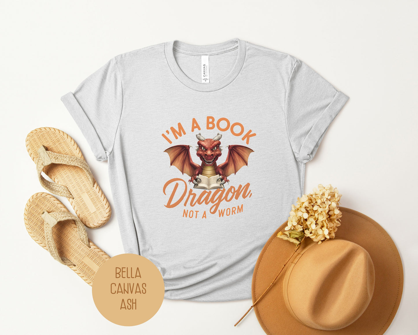 I'm a Book Dragon, Not a Worm Shirt