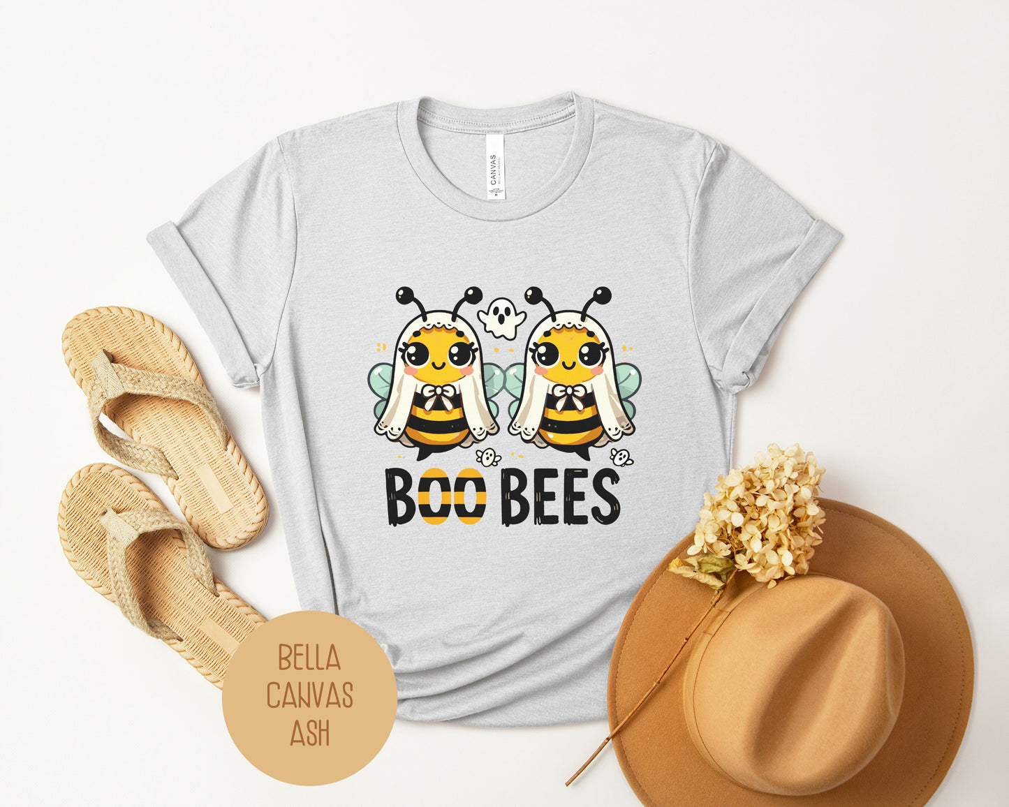 Boo Bees Breast Cancer Awareness Shirt