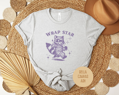 Wrap Star Mummy Raccoon Shirt