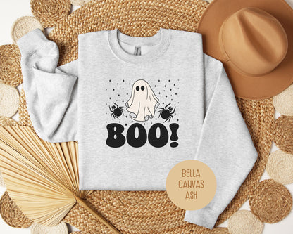 Ghost Boo Spiders Sweatshirt