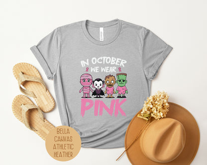 In October We Wear Pink Shirt