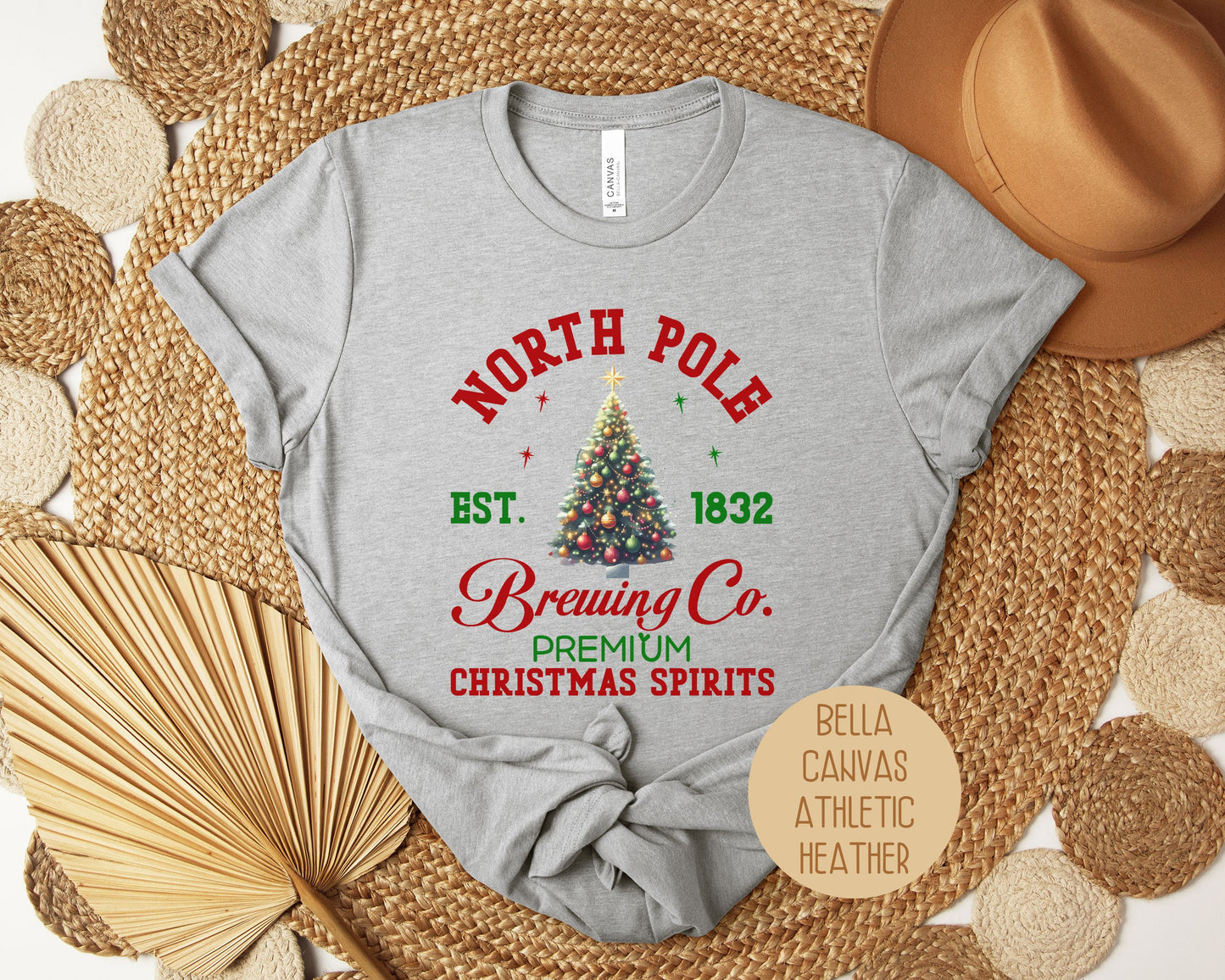 North Pole Brewing Co Christmas Holiday Shirt