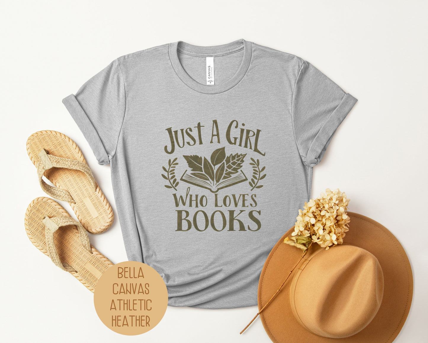Just a Girl Who Loves Books Shirt