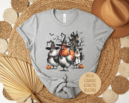 Chicken Witch Halloween Shirt