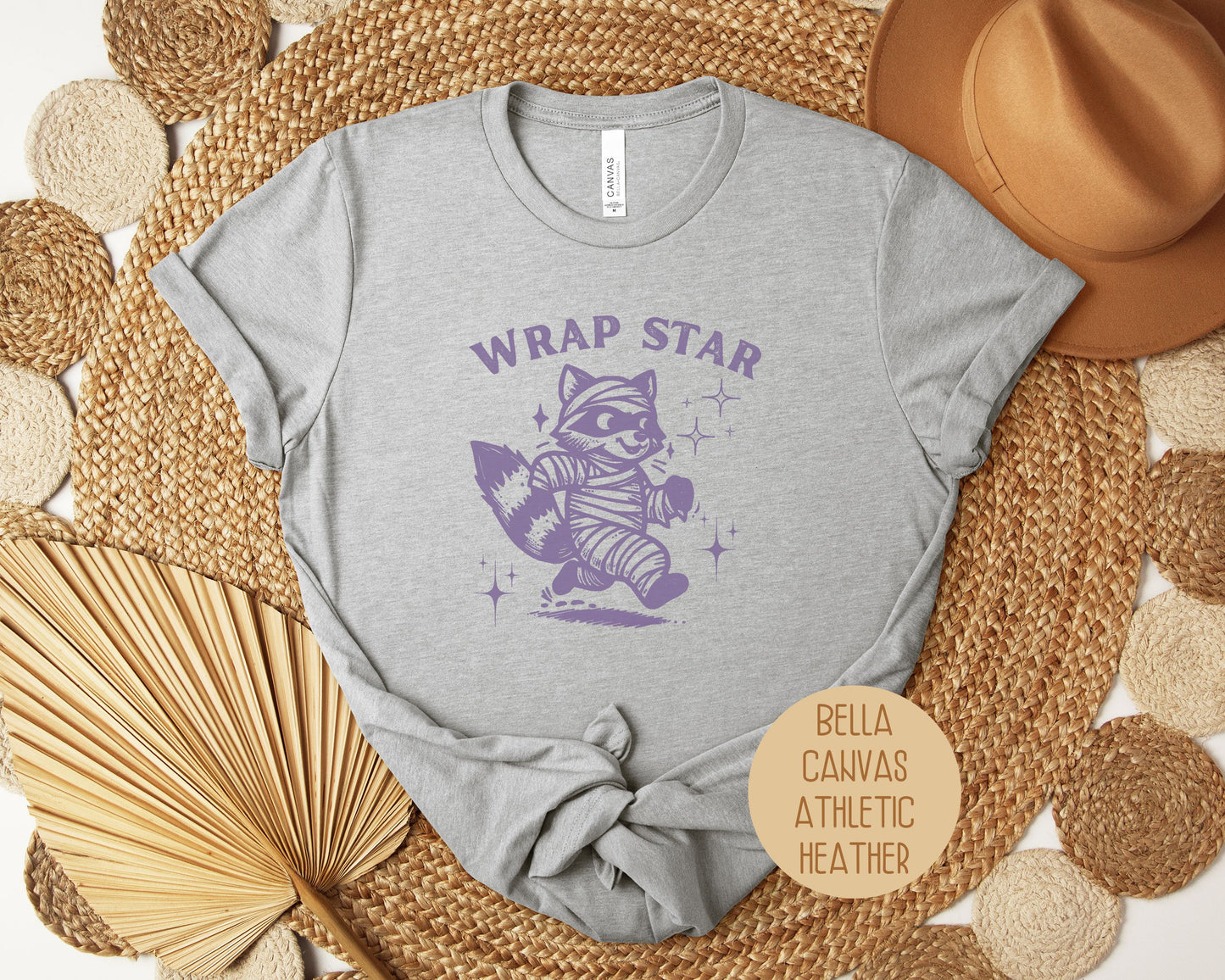 Wrap Star Mummy Raccoon Shirt