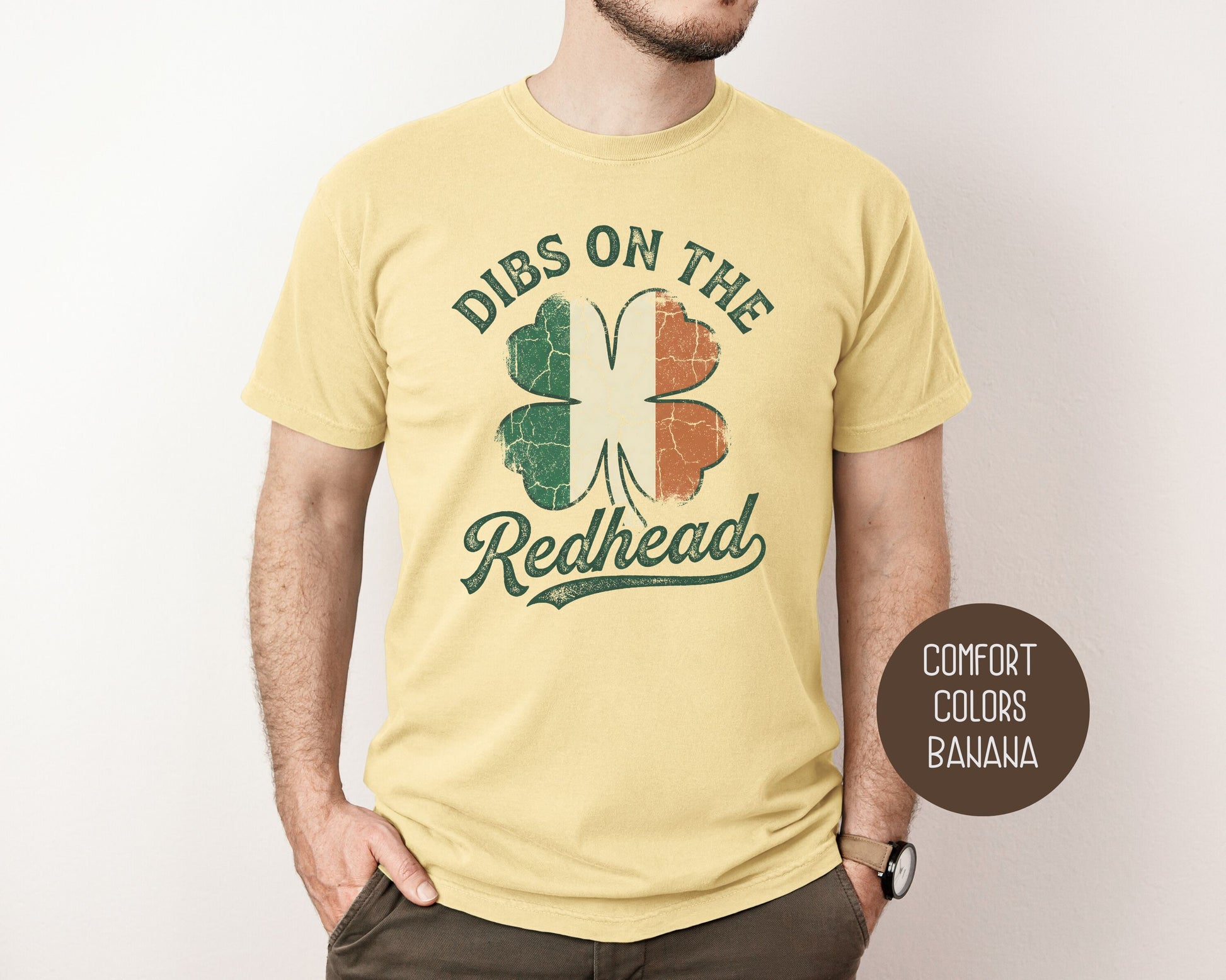 Dibs on the Redhead Comfort Colors Shirt T-Shirt  CreativeSpecialTs