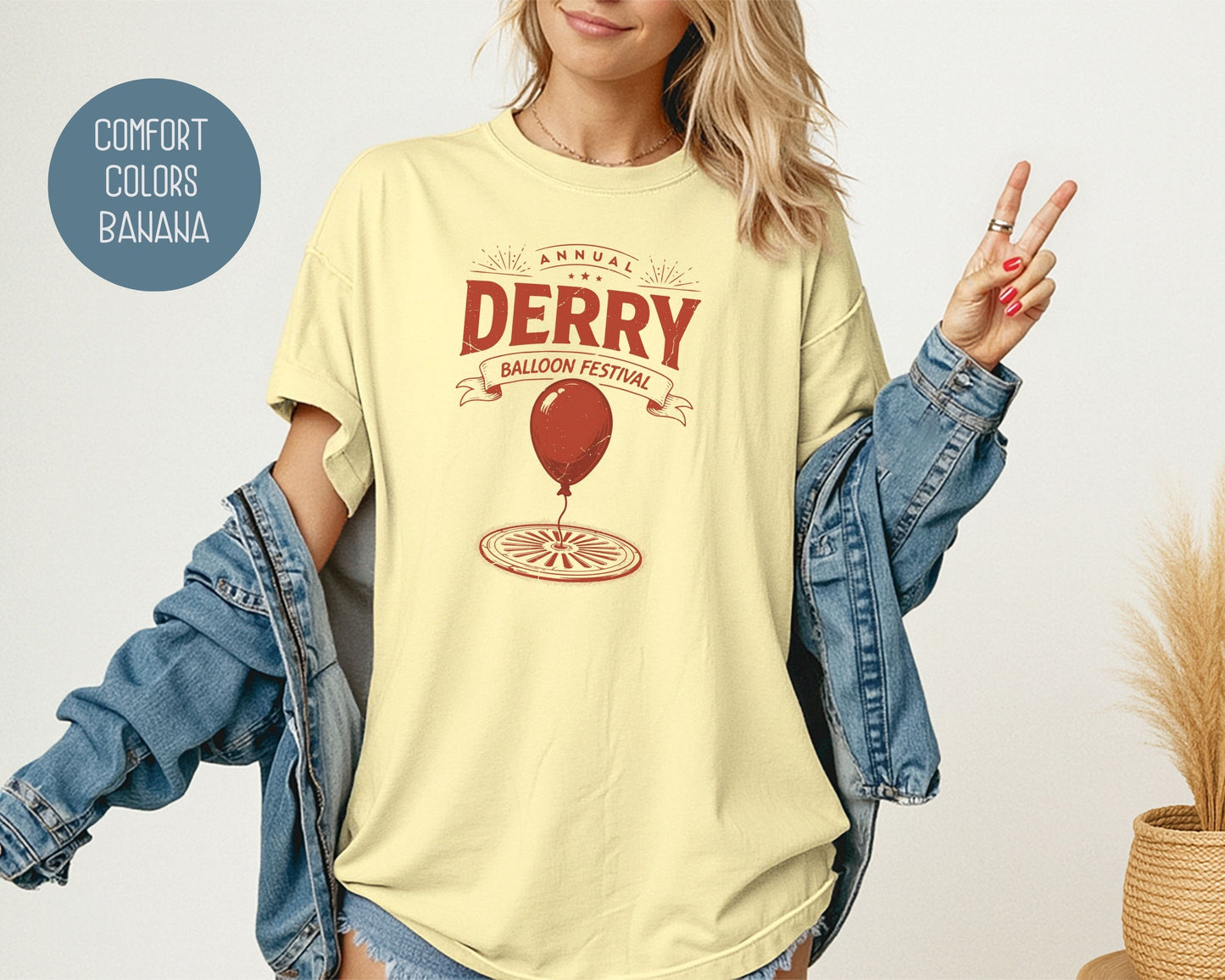 Derry Balloon Festival Comfort Colors Shirt T-Shirt  CreativeSpecialTs