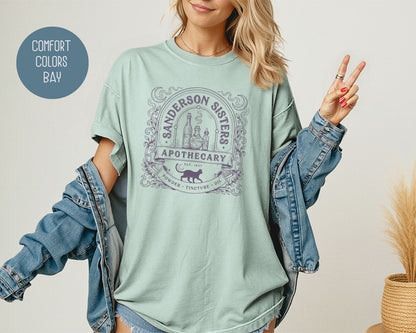 Sanderson Sisters Apothecary Comfort Colors Shirt T-Shirt  CreativeSpecialTs