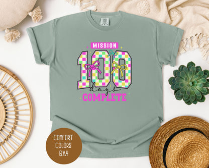 Mission 100 Days Of School Complete Shirt