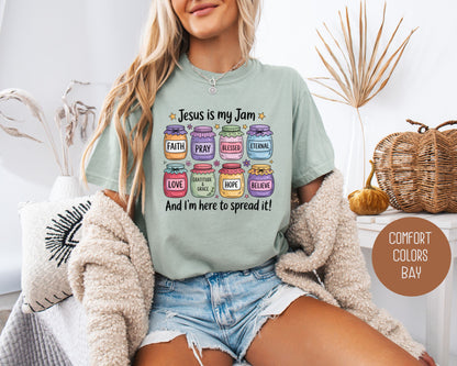 Jesus is My Jam Comfort Colors Shirt