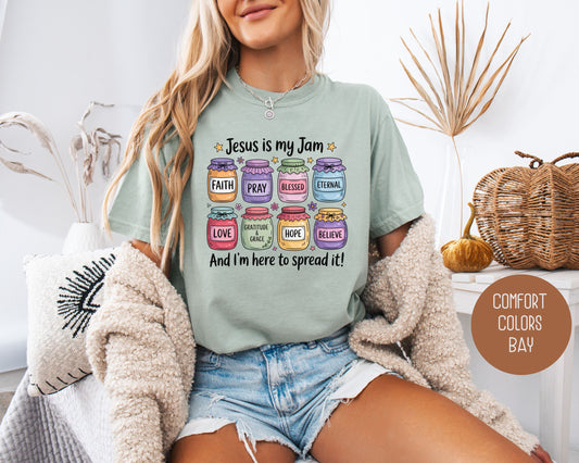 Jesus is My Jam Comfort Colors Shirt