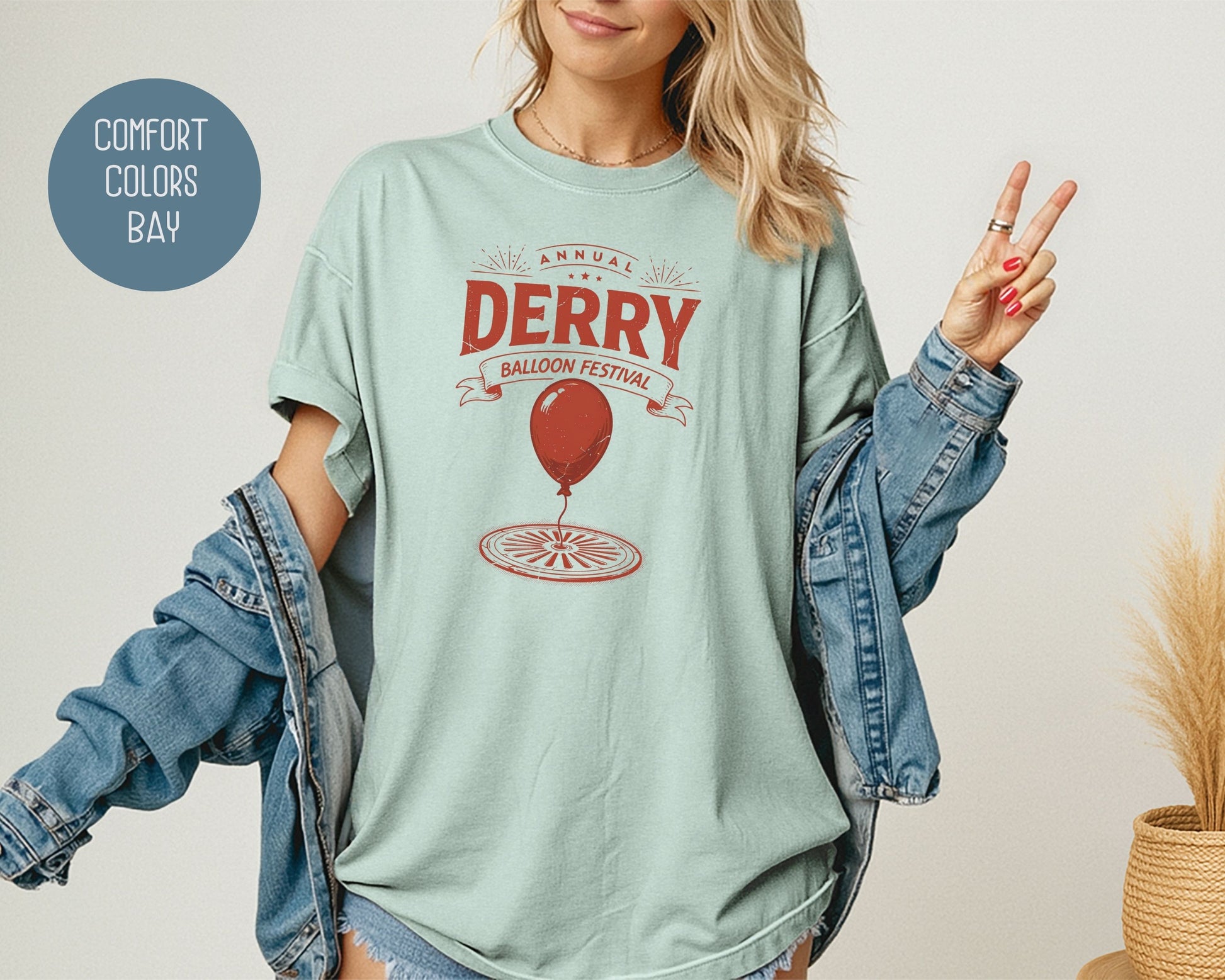 Derry Balloon Festival Comfort Colors Shirt T-Shirt  CreativeSpecialTs
