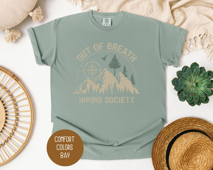 Out of Breath Hiking Society Shirt