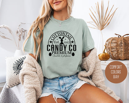 Cottontail Candy Company Easter Comfort Colors Shirt