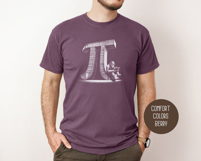 Pi Day Bigfoot Shirt T-Shirt  CreativeSpecialTs