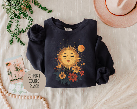 Boho Celestial Sweatshirt