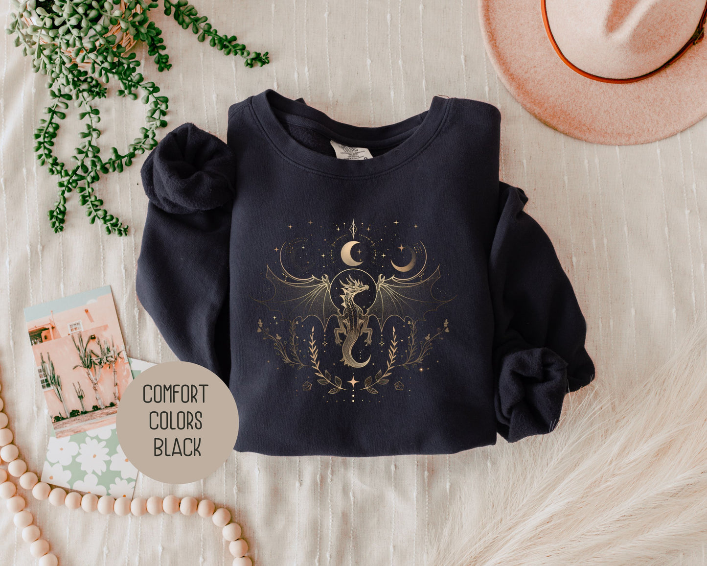 Dragon Moon Comfort Colors Sweatshirt