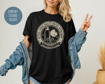 Official Cookie Quality Control Department Comfort Colors Shirt T-Shirt  CreativeSpecialTs
