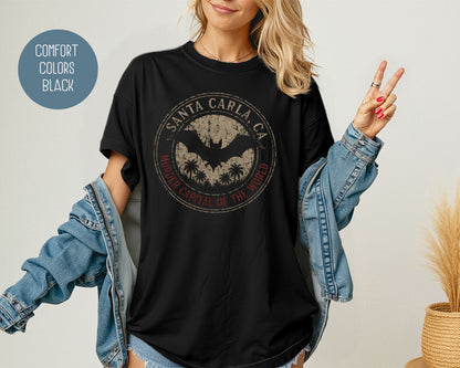 Santa Carla Murder Capital of the World Comfort Colors Shirt T-Shirt  Printify