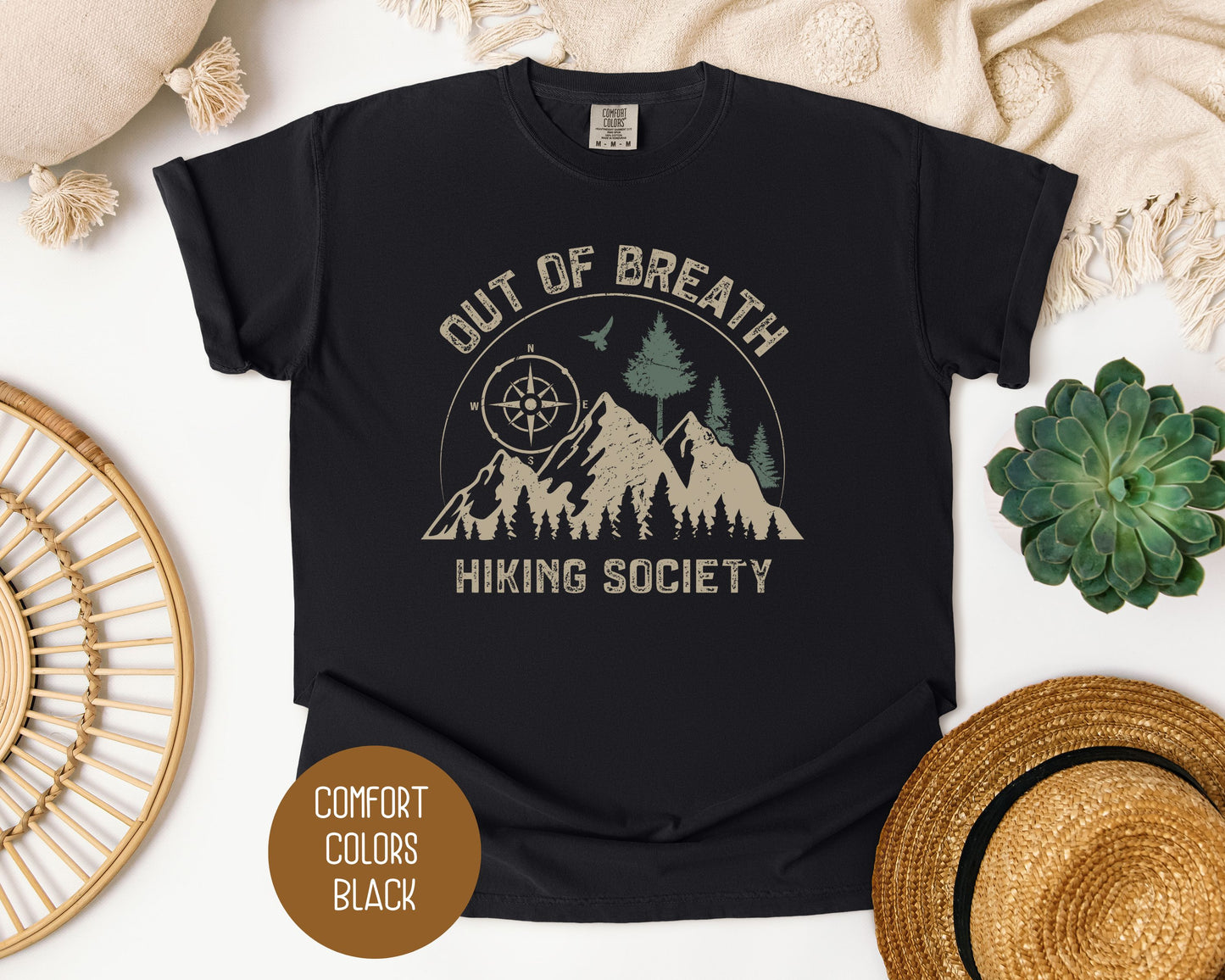 Out of Breath Hiking Society Shirt