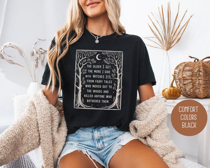 Side with Witches from Fairy Tales Comfort Colors Shirt T-Shirt  CreativeSpecialTs